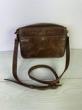 ELEVATE Nomad Crossbody brown Leather Purse Bag